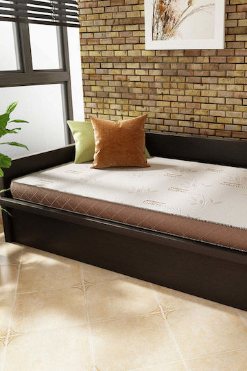 Brown Multipurpose Ergonomic Sleep Mattress 80x180 Cm