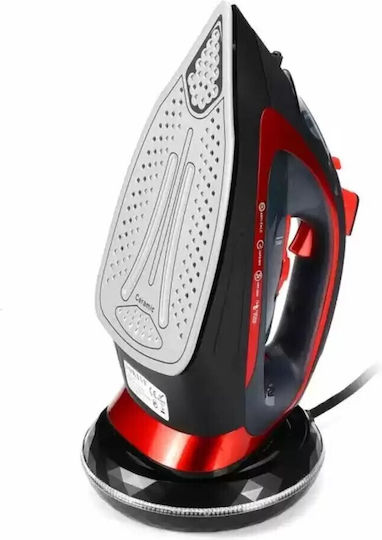 Royalty Line Σίδερο Ατμού 2400W με Κεραμική Πλάκα και Συνεχόμενη Παροχή Ατμού 25gr/min