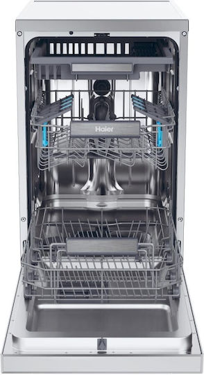 Haier Freestanding Dishwasher with Wi-Fi for 11 Place Settings W44xH84cm Inox