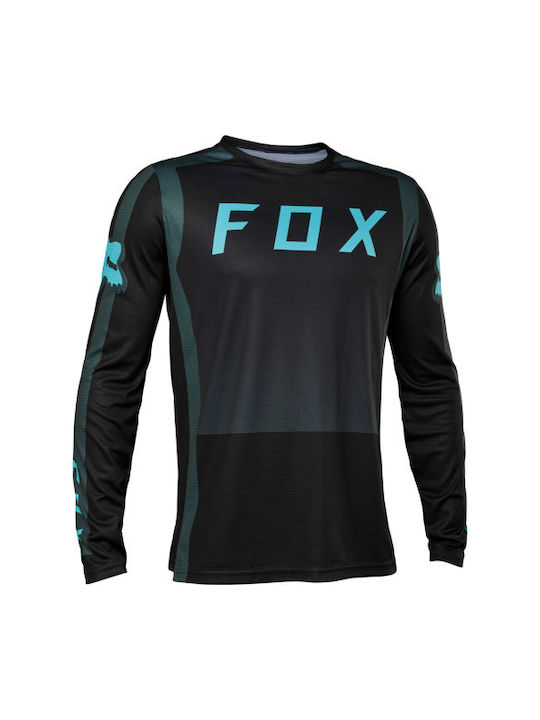 Fox Defend Lange Ärmel Radtrikot Grün