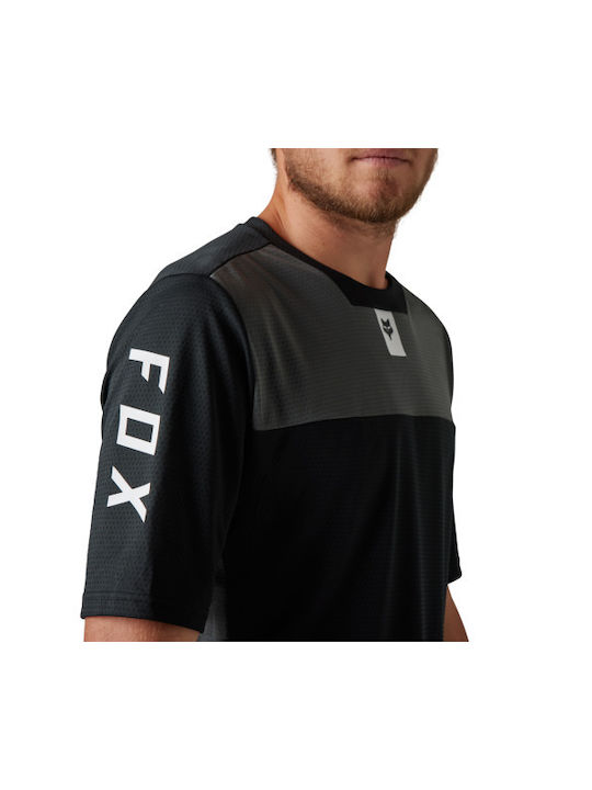 Fox Defend Ss Short Sleeves Cycling Jersey Black