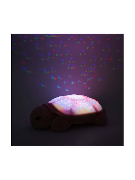 Cloud b Nursery Night Light LED Turtle Power Pink