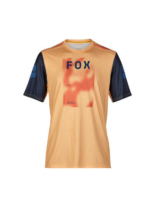 Fox Ranger Ss Short Sleeves Cycling Jersey Orange