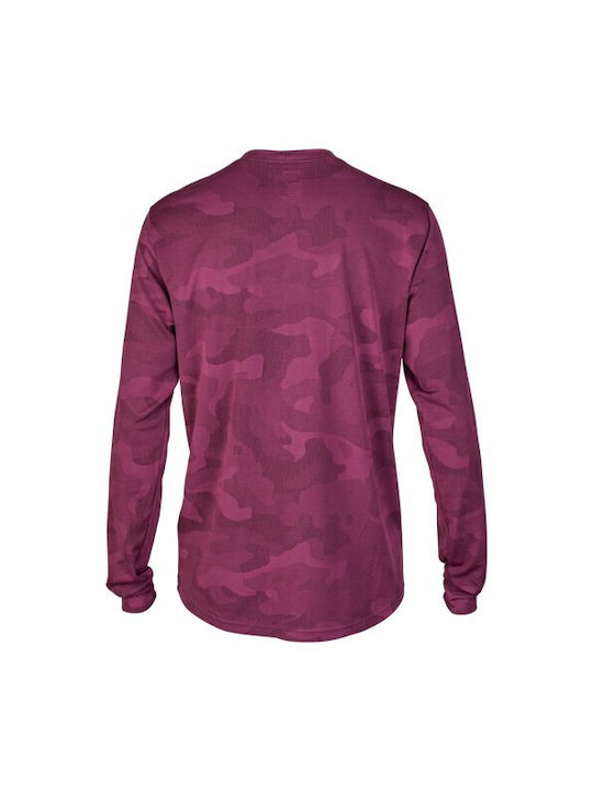 Fox Ranger Lange Ärmel Radtrikot Rot