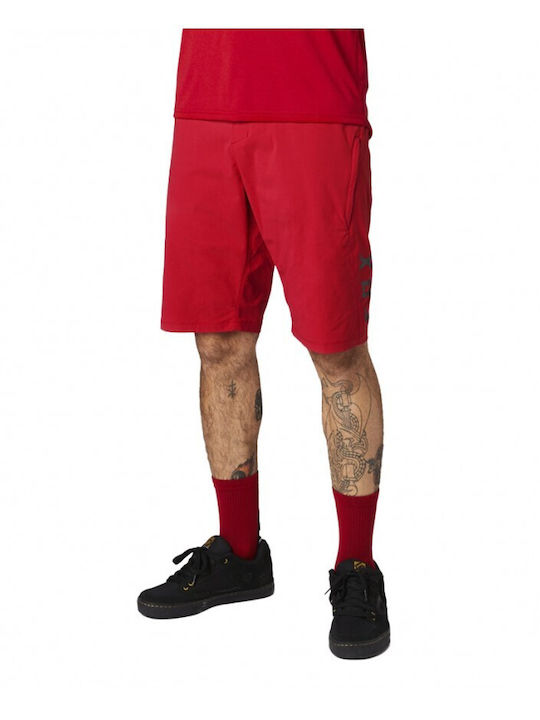 Fox Ranger Pantaloni de ciclism pentru bărbați Roșu