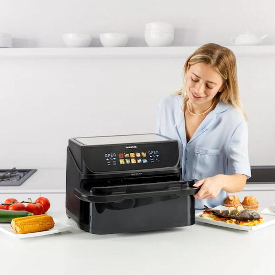 Taurus Heißluftfritteuse 10lt Schwarz 973004000