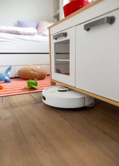Karcher RVC 3 Robot Vacuum Cleaner with Sensors & Mapping Laser & Suction Power 15000Pa White