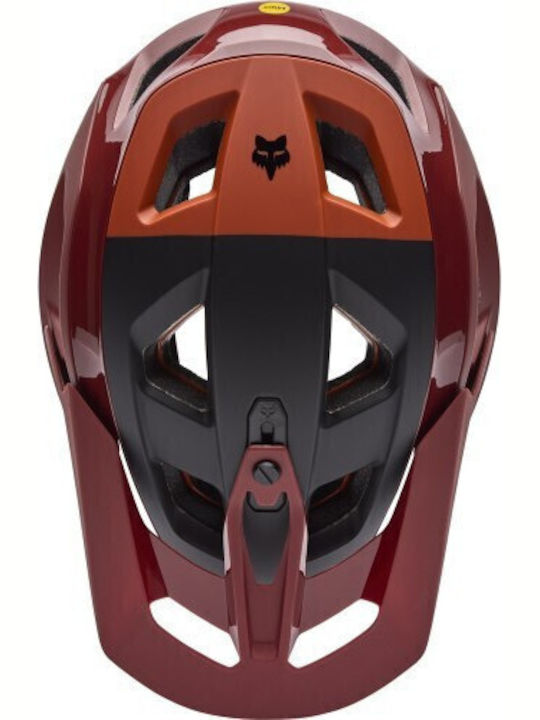 Fox Speedframe Fahrradhelm Berg Braun