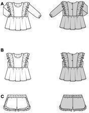 BurdaStyle Χαρτί Ραπτικής Λιλά