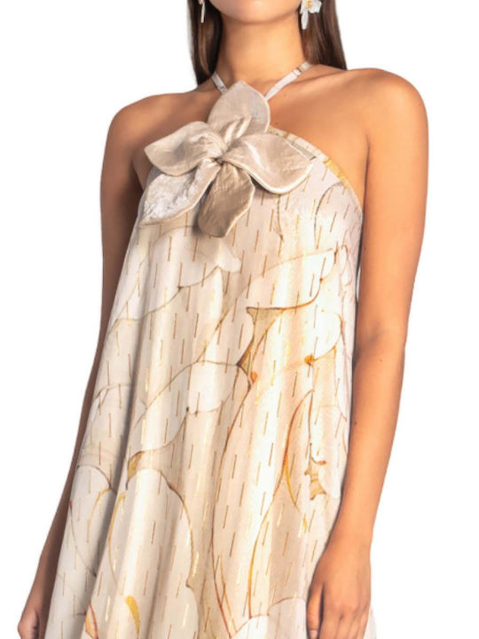 Maxi Dress for Wedding / Baptism Open Back