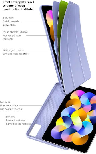 Revomag Flip Cover Albastru (Lenovo Idea Tab Plus, Tab K12)