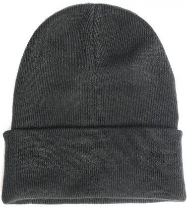 Beanie Unisex Beanie Knitted in Black color