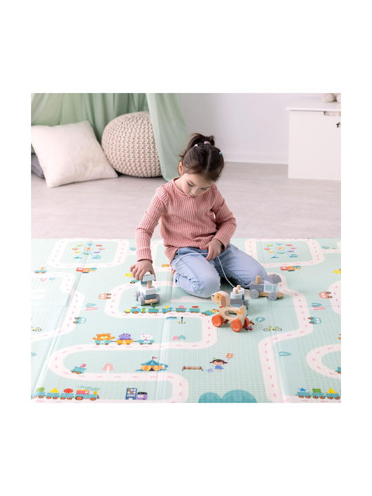 ikonka Детска игрална пътека Cars Многоцветен 180x200см