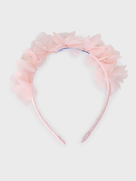 Mayoral Kids Headband with Flower Pink