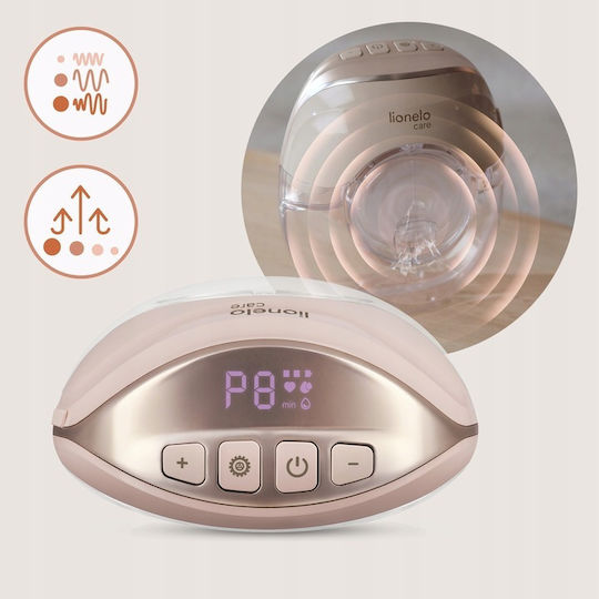 Lionelo Pompa de sân dublă electrică Fidi Free Slim Duo Roz