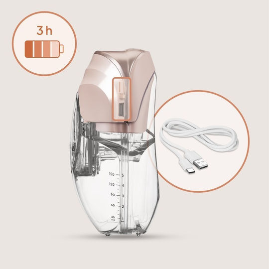 Lionelo Pompa de sân dublă electrică Fidi Free Slim Duo Roz
