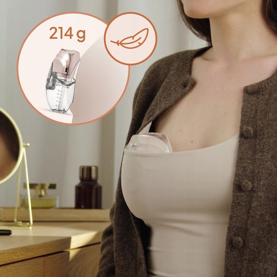 Lionelo Pompa de sân simplă electrică Fidi Free Slim Roz