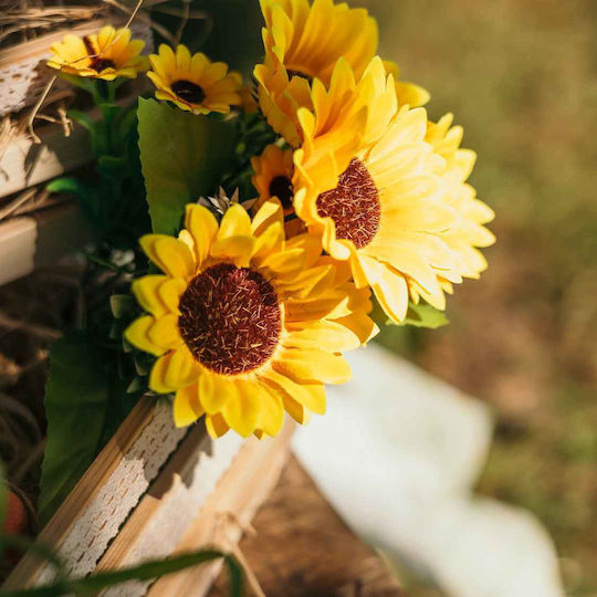 Bouquet of Yellow Heliotropium Beauty Home