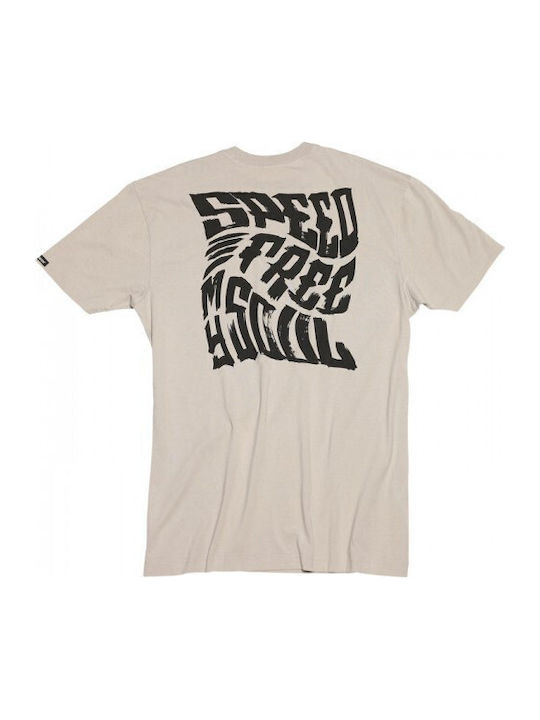 Herrenblusen Kurzarm T-Shirts Grau