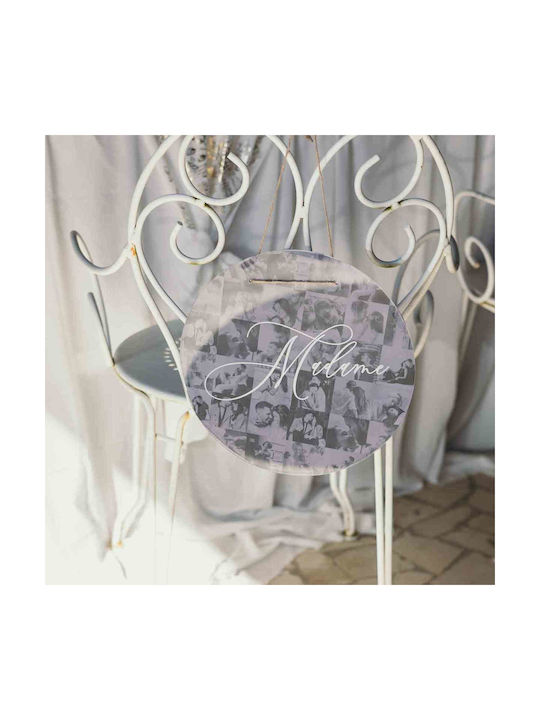 Beauty Home Decorative Vase Mr. And Mrs Transparent
