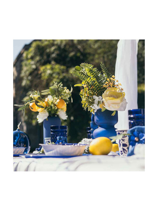 Beauty Home Decorative Vase Gabriel Blue 18cm