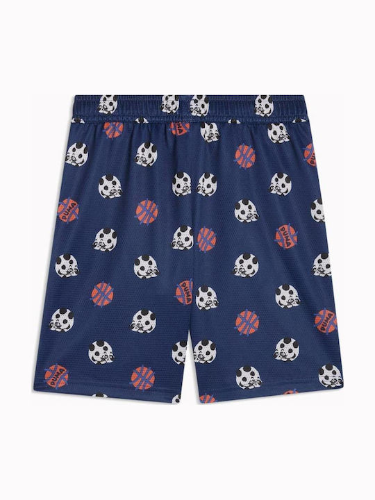Kids' Athletic Shorts/Bermudas Sporty Cats Night Indigo