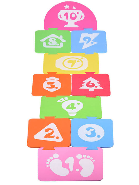 Jokomisiada Bildungsbezogenes Kinder-Bodenpuzzle 10 Teile