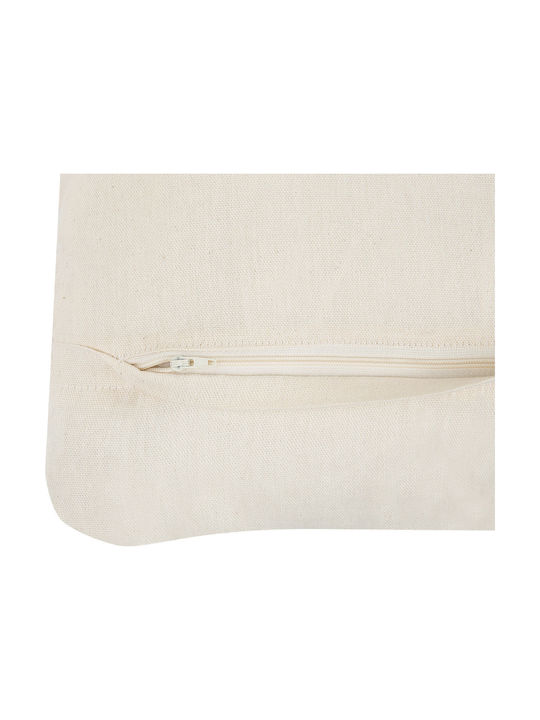 Beliani Perna De Canapea Bej 45x45cm
