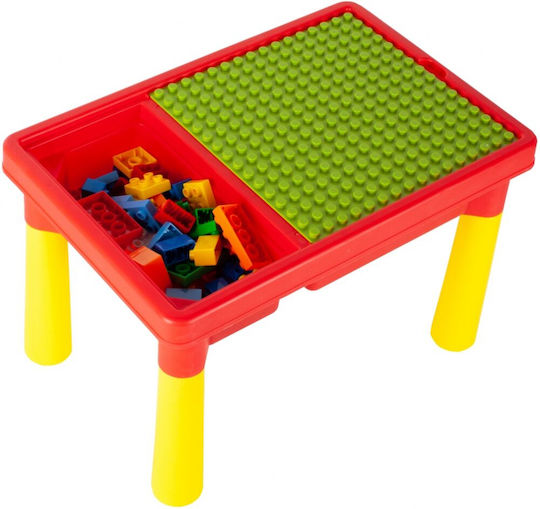 Kindertisch aus Plastik Rot MalPlay