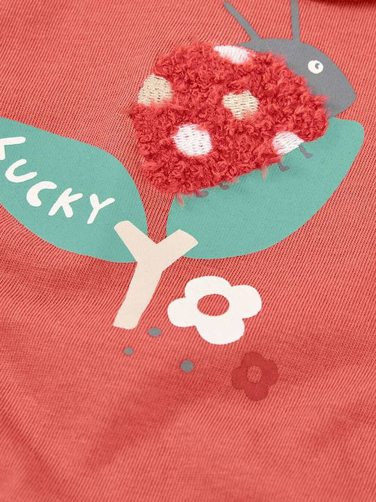 Kids Clothing Set with Leggings Summer 2 Pieces Salmon