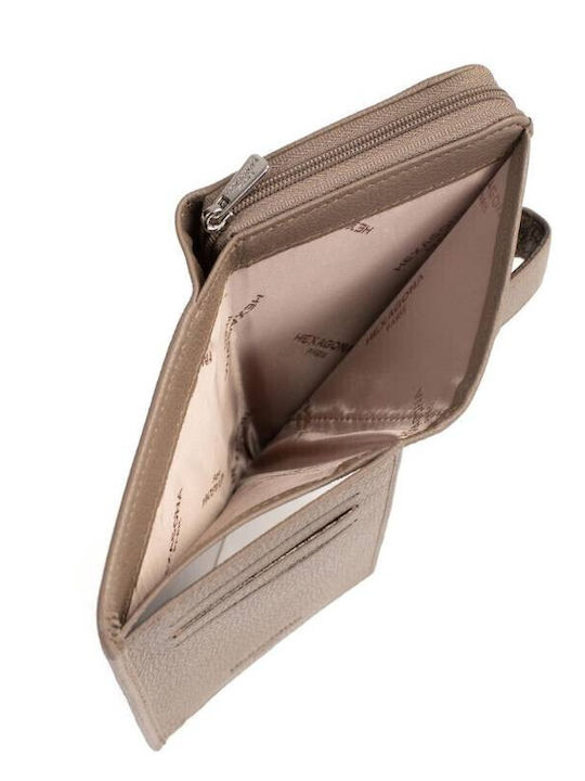 Large Leather Women's Wallet Classic Brown