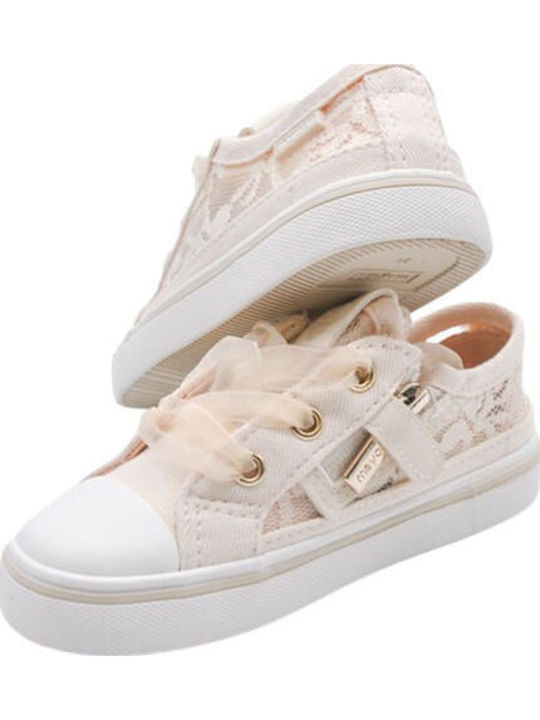Παιδικά Sneakers Εκρού
