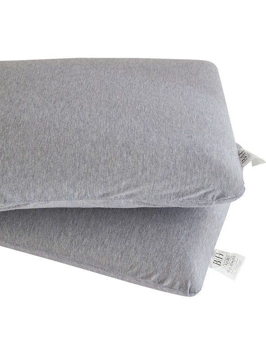 Beauty Home Memory Foam Bed Pillow 60x40x13cm 2 Pieces