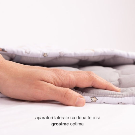 Kidizi Crib Bumpers Classic Inside Gray 60x120cm