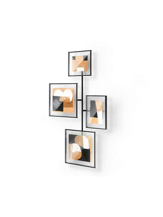 Umbra Wall Frame Metallic 57cmx99cm with Black Frame