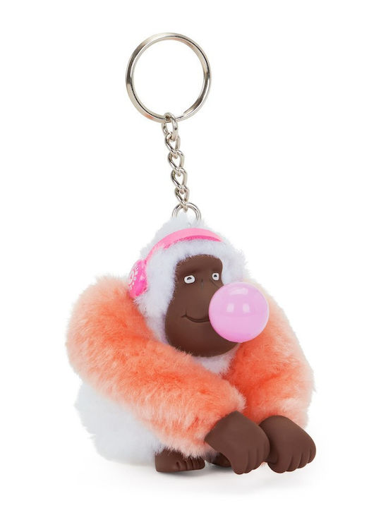 Kipling Μπρελόκ Easy Life Monkey Orange