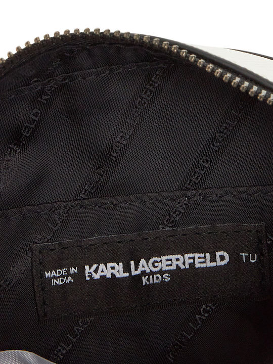 Karl Lagerfeld Παιδική Τσάντα Λευκή
