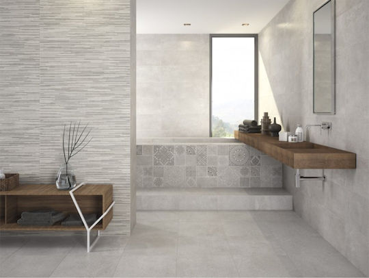 Azulejos Benadresa Плочка Порцеланов Сияен 80x80см Smoke