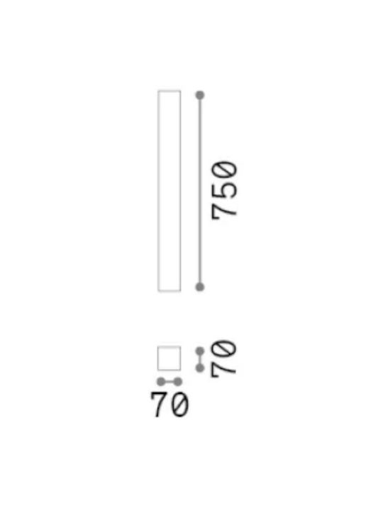 Ideal Lux Single Spot in White Color