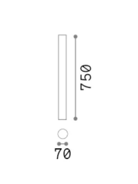 Ideal Lux Μονό Σποτ σε Λευκό Χρώμα