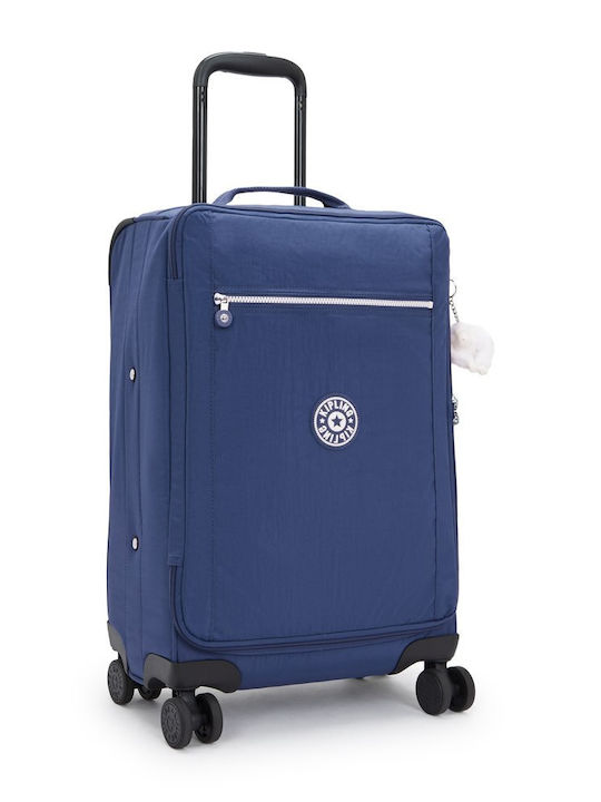 Kipling Μεσαία Βαλίτσα Ταξιδίου Casual Blue Combo με 4 Ρόδες Ύψους 60εκ.