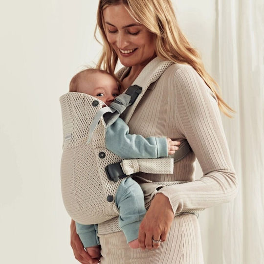 BabyBjorn Standard Baby Carrier Mini 3d Mesh White