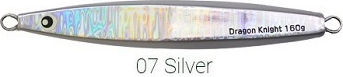 Falcon Artificial Bait Speed Slider, slider Fluorescent 130gr 01.silver Zebra