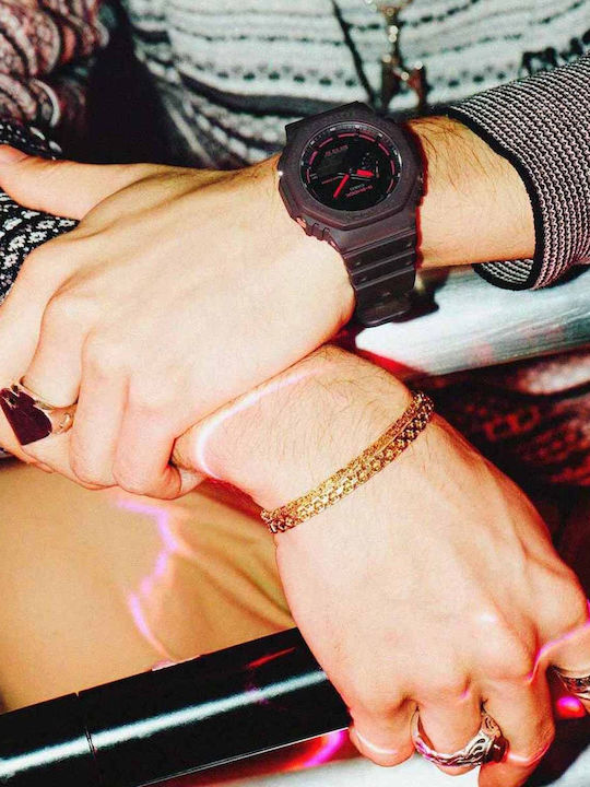 Casio Casio G-shock Ρολόι Μπαταρίας με Καουτσούκ Λουράκι