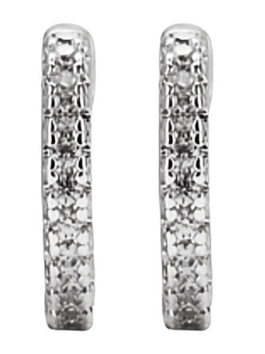 Silver Star Ohrringe aus Silber mit Steinen