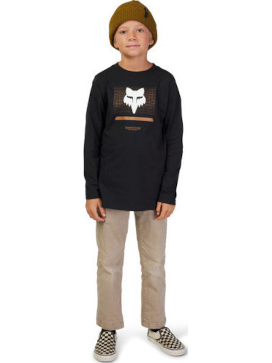Kids' Shirt Long Sleeve Black
