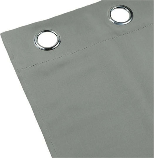Fenster Vorhang mit Grommet Grau 140x140cm