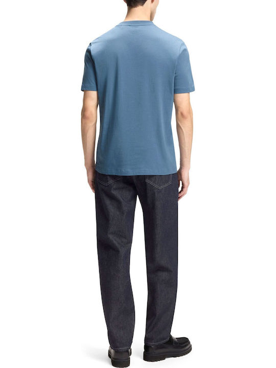 Hugo Logo T-shirt Σιέλ