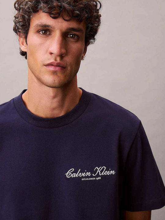 T-shirt Σκούρο Μπλε