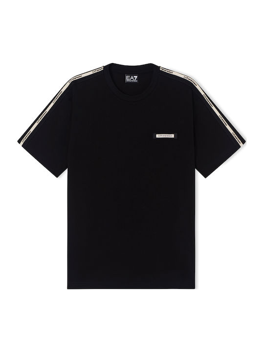 Тениска Black-beige